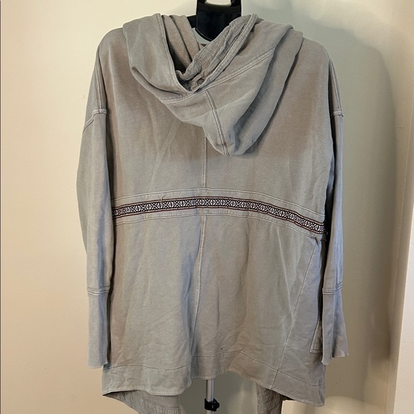 Free People Utility Jacket in Taupe and Gray - Picture 7 of 8